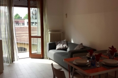 Pranzo Living e balcone